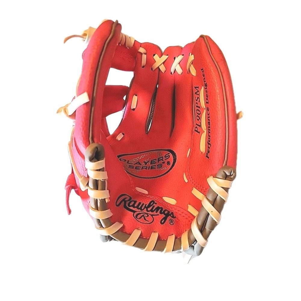 Rawlings Player Series PL90PSM Youth Tee/Soft Ball Glove Pink Right Hand Thrower